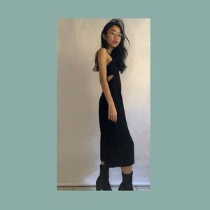 Petite Topshop Black Jumpsuit